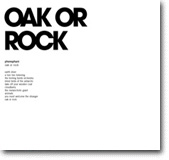 Oak Or Rock – Ja takk, begge deler